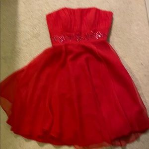 Red prom/bridesmaids dress. NWT